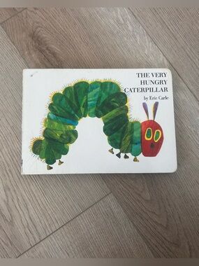 The Very Hungry Caterpillar Board Book - Green Caterpillar